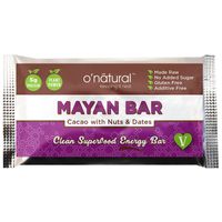O'Natural Raw Chocolate Superfood Bar - Mayan Gold